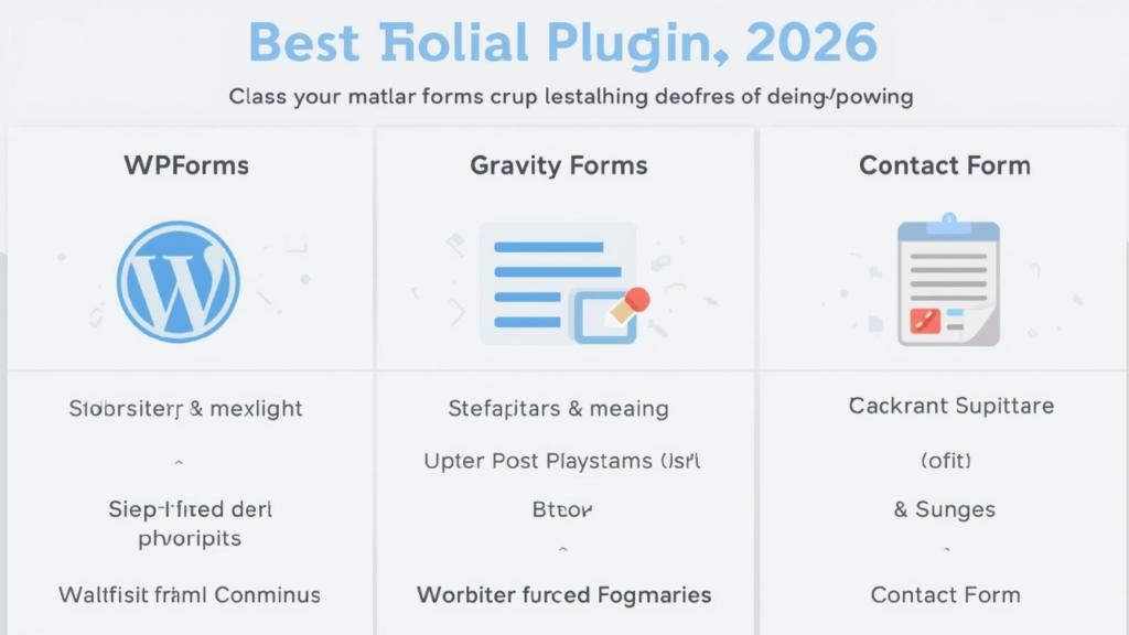 WPForms vs Gravity Forms vs Contact Form 7 – Best WordPress Form Plugin (2026)
